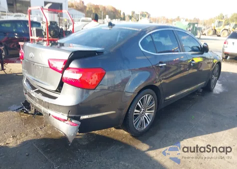 2015 Kia Cadenza Premium из США, поврежденный, VIN KNALN4D70F5196219